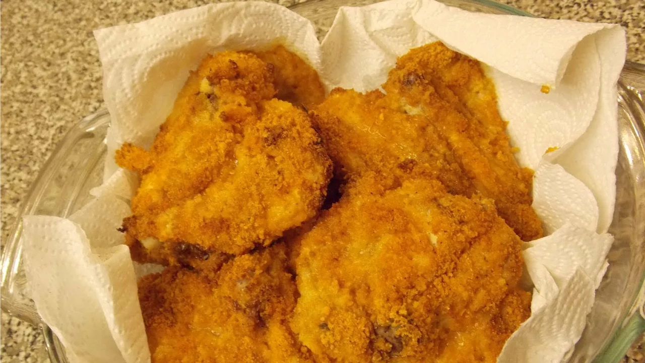 How to make oven-baked chicken crispy?